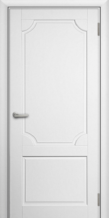 Дверь из массива Классика К1 Эмаль белая - фото 1